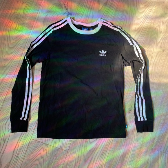 Black adidas long sleeve Size S - Picture 1 of 2